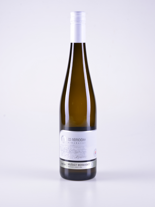 Muškát moravský, zemské, polosuché, 2018 – Němčičky