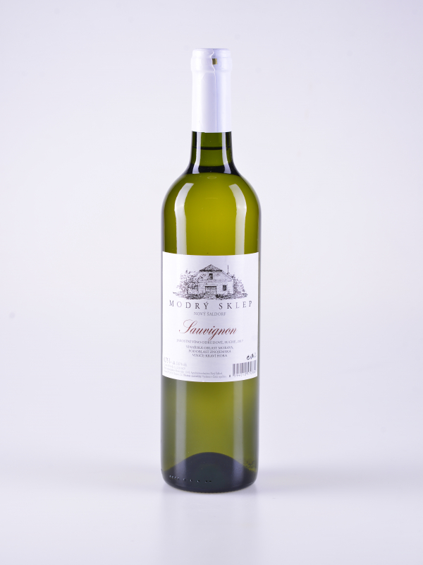 Sauvignon, jakostní, suché, 2017 – Modrý sklep