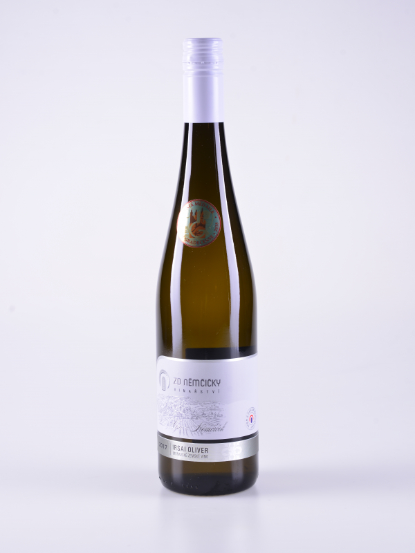 Irsai Oliver, zemské, polosuché, 2017 – Němčičky