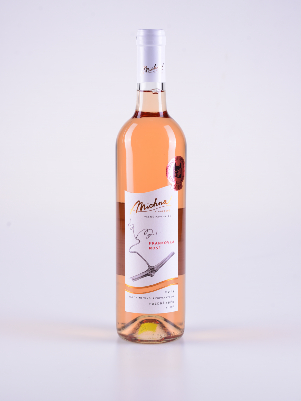 Rosé Frankovka, pozdní sběr, suché, 2015 – Michna