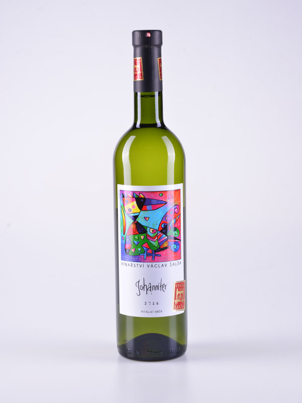 Johanniter, pozdní sběr, suché, 2016 – Šalša