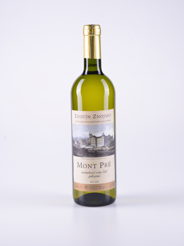 MONT PRÉ, jakostní, suché, 2017 – Znovín