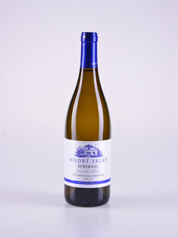Hibernal, pozdní sběr, suché, 2016 – Modré sklepy