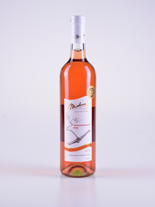 Rosé Svatovavřinecké, zemské, suché, 2015 – Michna