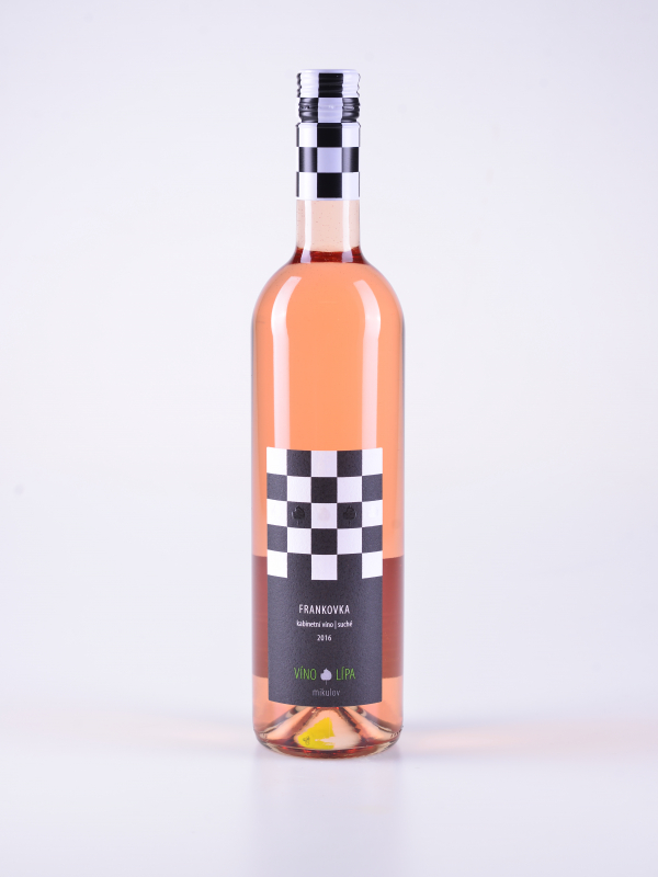 Rosé Frankovka, kabinetní, suché, 2016 – Lípa