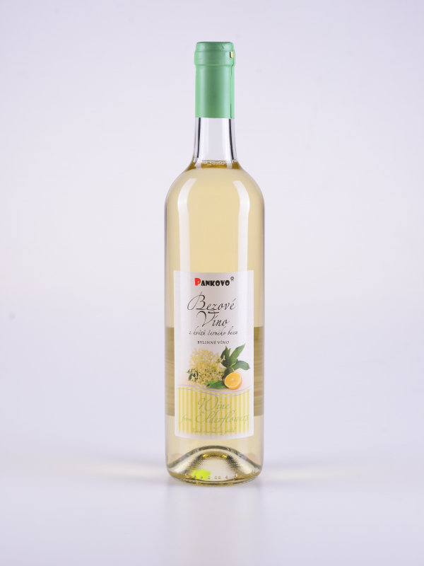Bylinné víno z květů černého bezu – Pankovo
