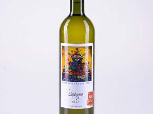 Sauvignon, výběr z hroznů, polosuché, 2017 – Šalša