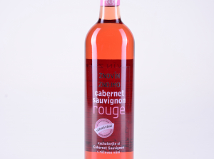 Rosé Cabernet Sauvignon, výběr z hroznů, polosladké, 2016 – Znovín