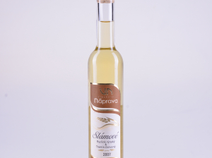 Ryzlink rýnský & Tramín červený, slámové, sladké, 2007 – Náprava