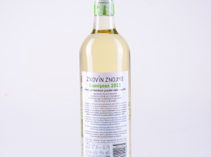 Sauvignon, pozdní sběr, suché, 2015 – Znovín
