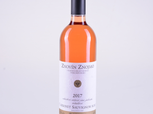 Rosé Cabernet Sauvignon, jakostní, polosuché, 2017 – Znovín