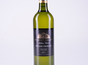 Müller Thurgau, pozdní sběr, suché, 2017 – Modrý sklep