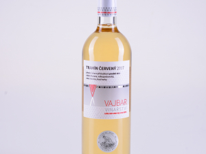 Tramín červený, pozdní sběr, polosladké, 2017 – Vajbar