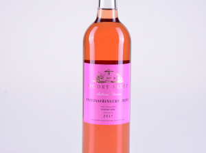 Rosé Svatovavřinecké, pozdní sběr, polosuché, 2017 – Modrý sklep