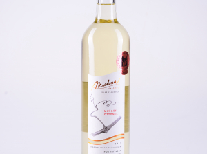 Muškát ottonel, pozdní sběr, polosuché, 2017 – Michna