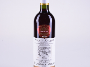 Rulandské modré, výběr z hroznů, suché, 2015 – Znovín