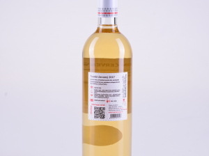 Tramín červený, pozdní sběr, polosladké, 2017 – Vajbar