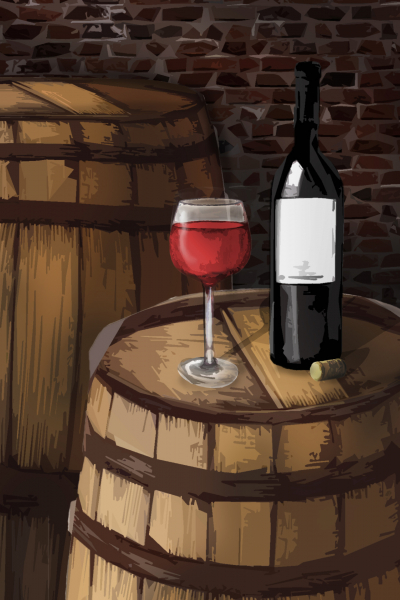 Sudové víno – RULANDSKÉ MODRÉ, polosuché – Pompey House