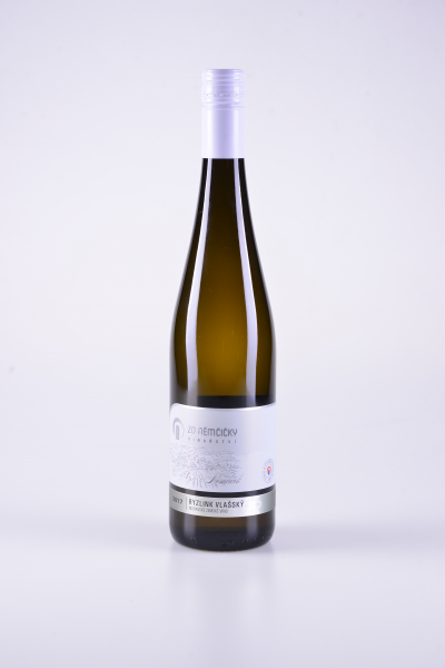 Ryzlink vlašský, zemské, suché, 2017 – Němčičky