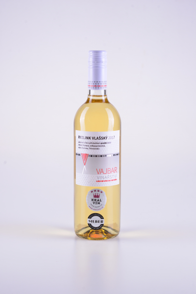 Ryzlink vlašský, pozdní sběr, suché, 2017 – Vajbar