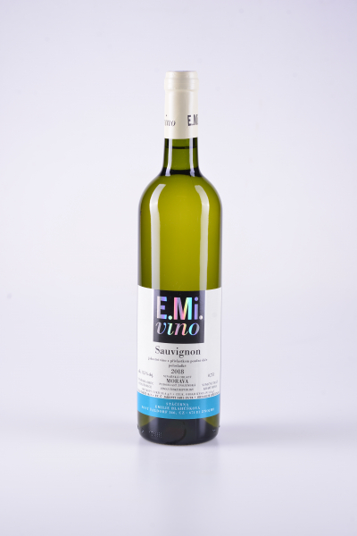 Sauvignon, pozdní sběr, polosladké, 2018 – E.Mi.
