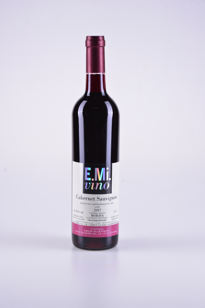 Cabernet Sauvignon, pozdní sběr, suché, 2017 – E.Mi.
