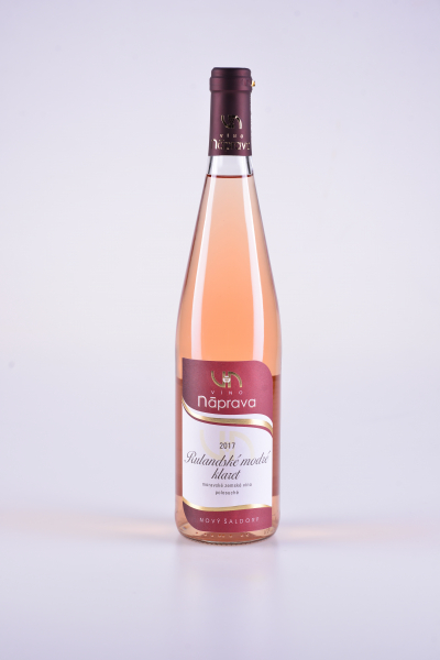 Klaret Rulandské modré, zemské, polosuché, 2017 – Náprava