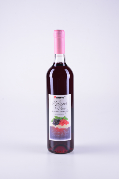 Ovocné víno z červeného a černého rybízu – Pankovo