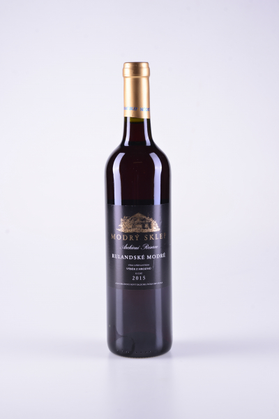 Rulandské modré, výběr z hroznů, suché, 2015 – Modrý sklep