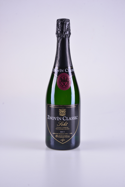 Sekt Classic, šumivé, brut – Znovín